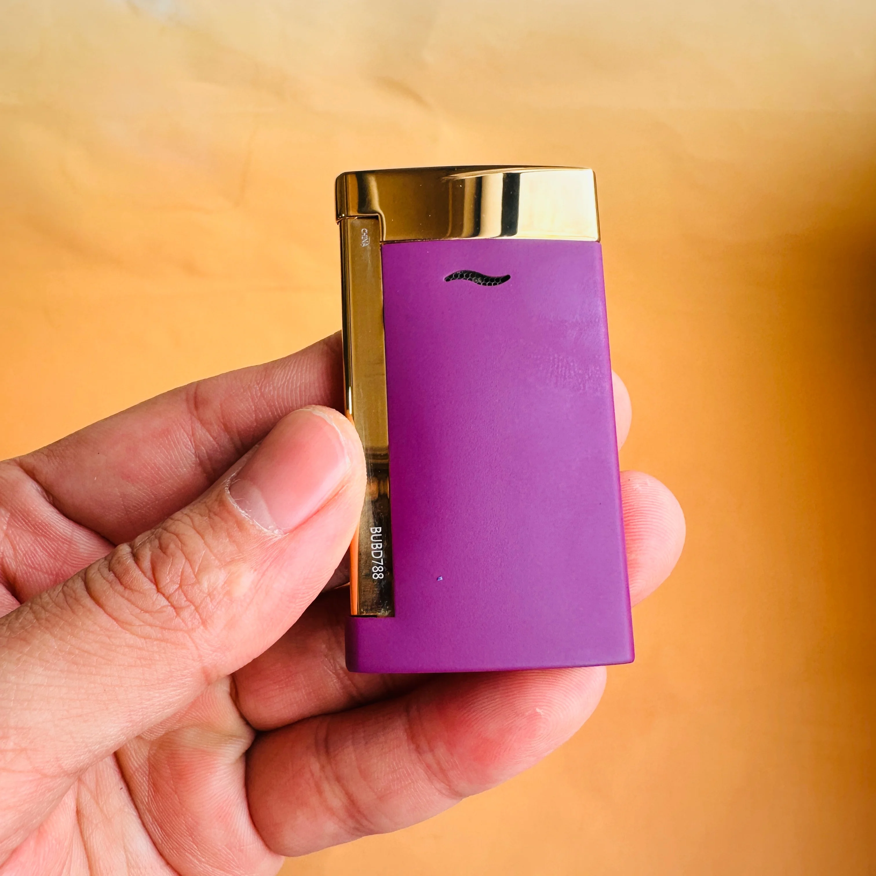 Dupont lighter Luxe merk-aanstekers op maat — Winddichte vlammen op maat — Alle stijlen inclusief geschenkverpakking Dupont logo