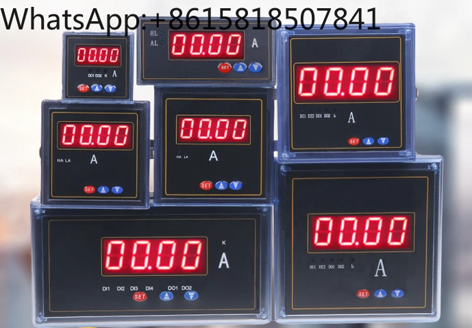 Power instrument digital display ammeter, AC meter, DC meter, programmable SX45J/SX48J-ACI/5A