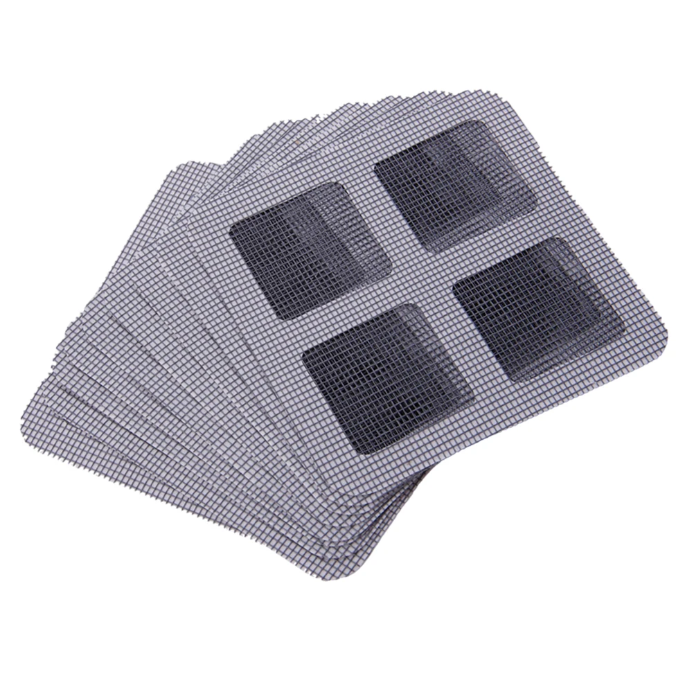 

30Pcs Self-Adhesive Screen Repair Patch Anti-Mosquito Decals for Home Kitchen Bedroom Parlor Windows Window Sticker