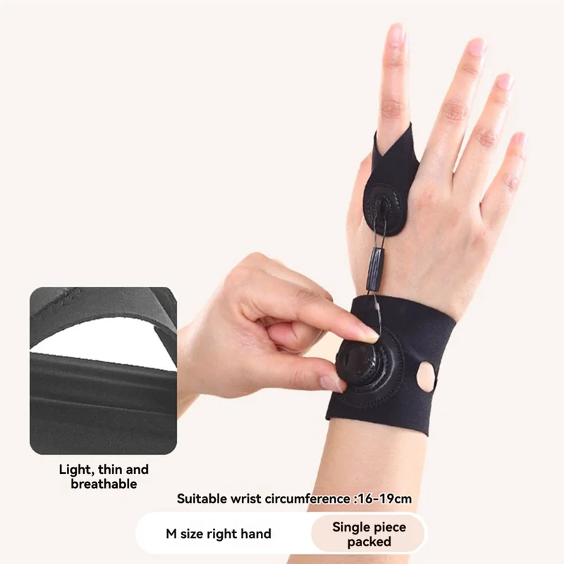 A98I-arthrite soulagement de la douleur attelle doigt correcteur orthèse fixation redresseur Protection pour main droite 1Pc doigt formateur