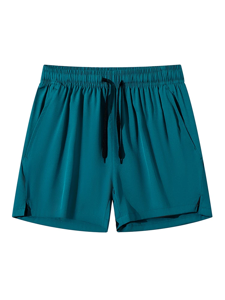 2024 New Running Swim Shorts Summer Men's Fashion Beach Shorts Polyester Quick Dry Multicolour Sports Three Quarter Shorts Men