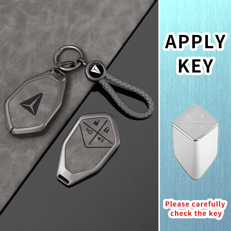 Car Key Case Fob for Changan DEEPAL S07 G318 S09 S05 L07 SL03 Shenlan Keychain Remote Cover Bag Shell Ring Holder Fob - view 4