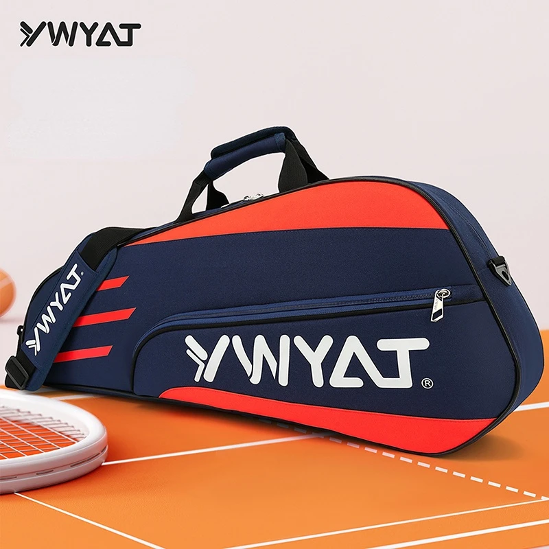 YWYAT Tennis Badminton Racket Bag Sport Fitness Bag Tennis Bag Badminton Bag Waterproof Single Shoulder Large Capacity Backpack