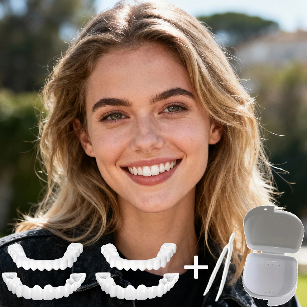 Teeth Whitening For Photos - Nuove Faccette Dentali Riutilizzabili per Sbiancamento