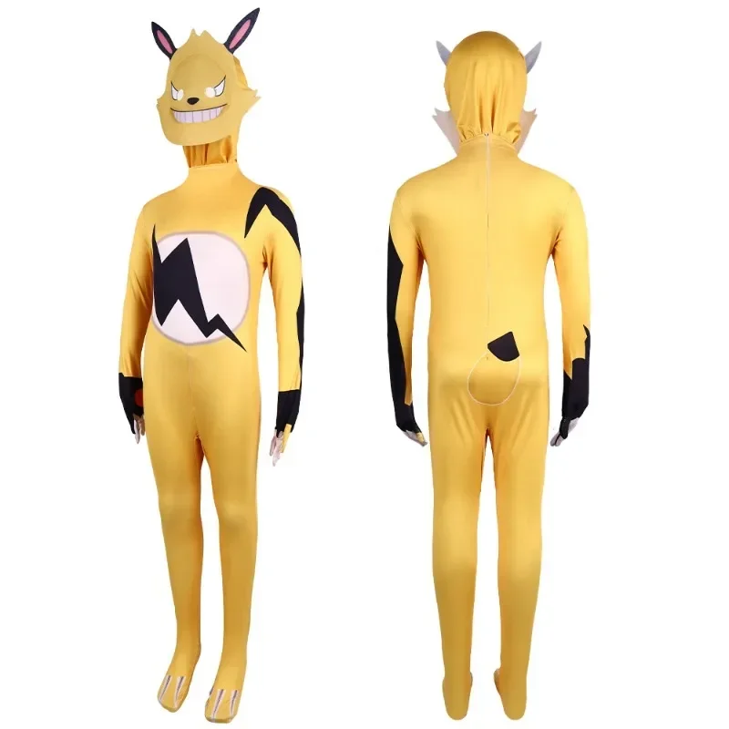 Anime Game Palworld Cosplay Costume Carnival Party Bodysuit Christmas Roleplay Suit Incineram Cattiva Depresso Grizzbolt Cosplay