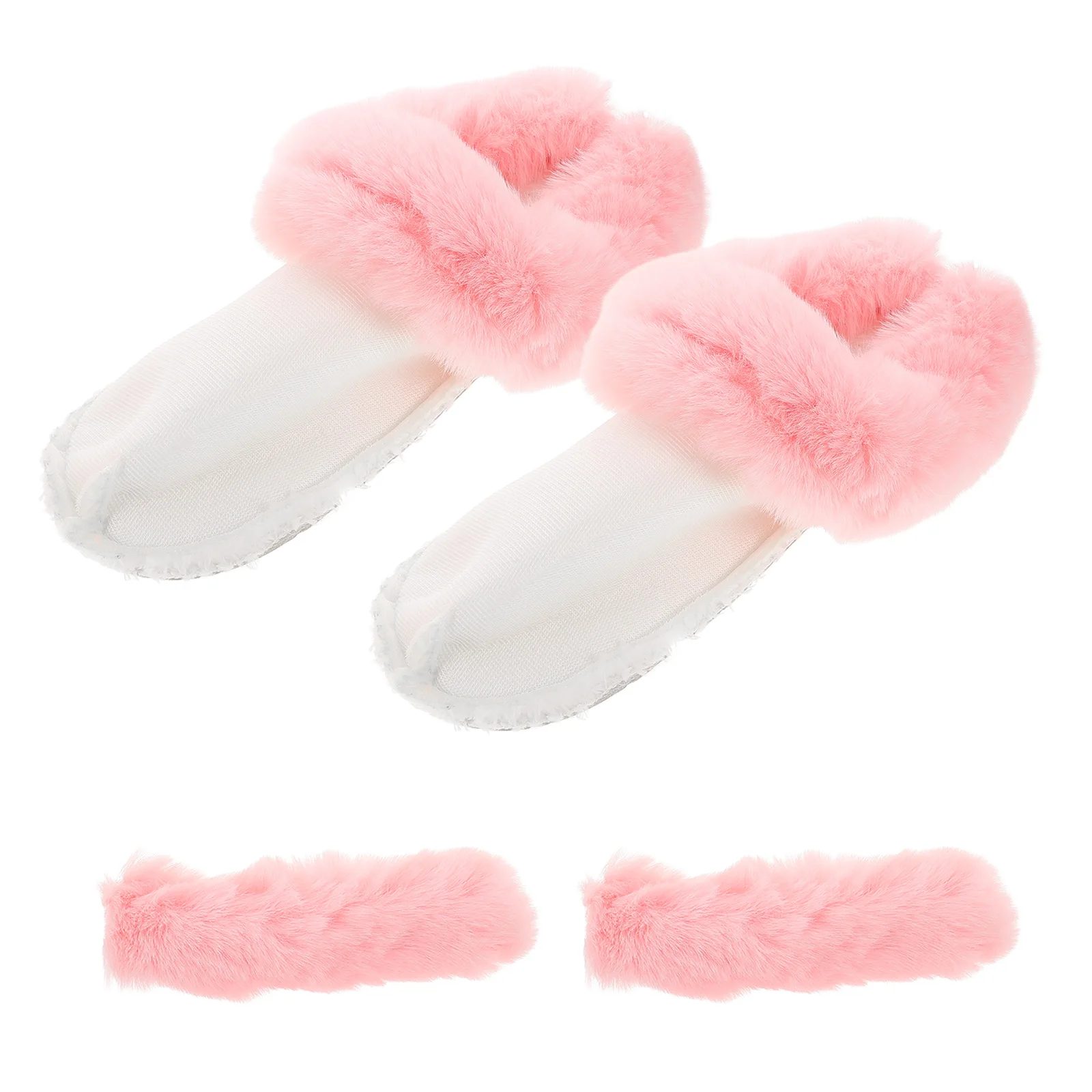 

1 set 1 Set Of Long Winter Liners Detachable Warm Cozy Hole Shoe Insoles Replacement For Men Women (Size 42-43) Warm Shoe