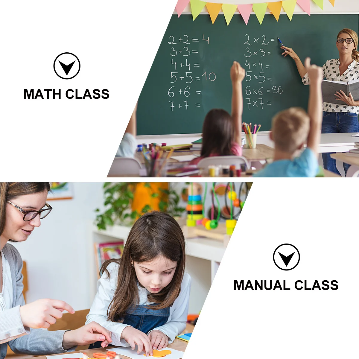 

11Pcs Magnetic Geometry Plate Teaching Tool Colorful Magnetic Math Demonstration Prop Double-Sided for Effective Learning