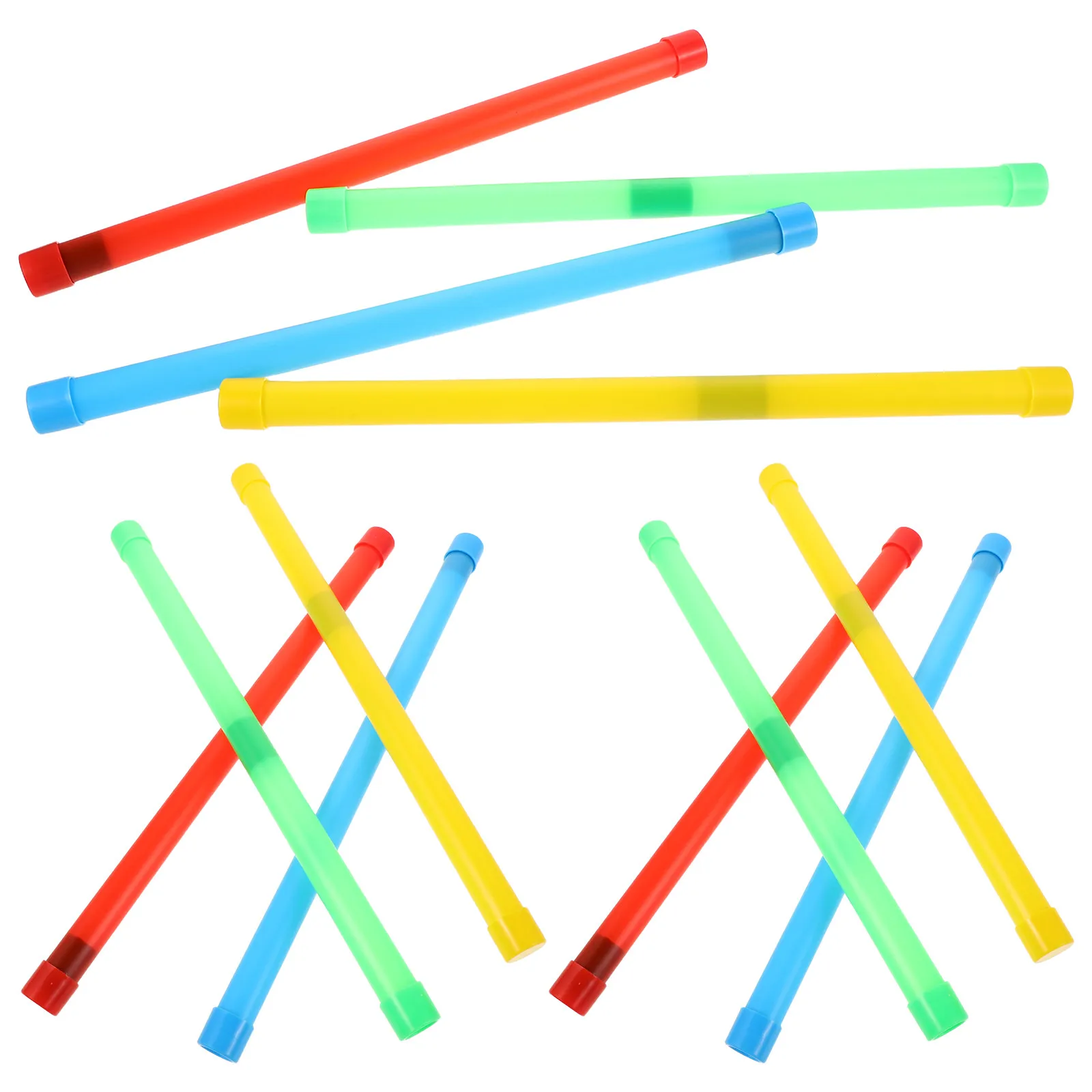 

12 шт. креативных музыкальных звуковых трубок-погремушек из пластика для свистков