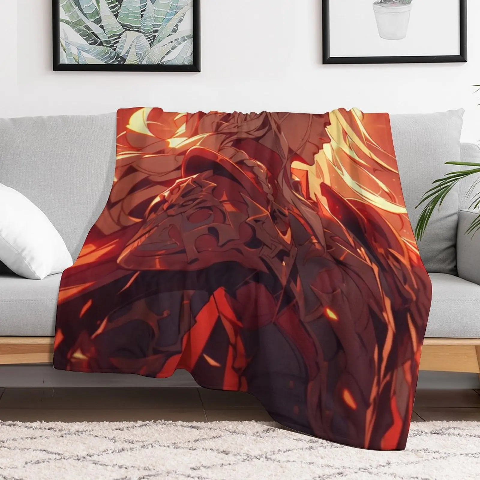 Kael'Thas World of Warcraft Throw Blanket Loose Polar Blankets