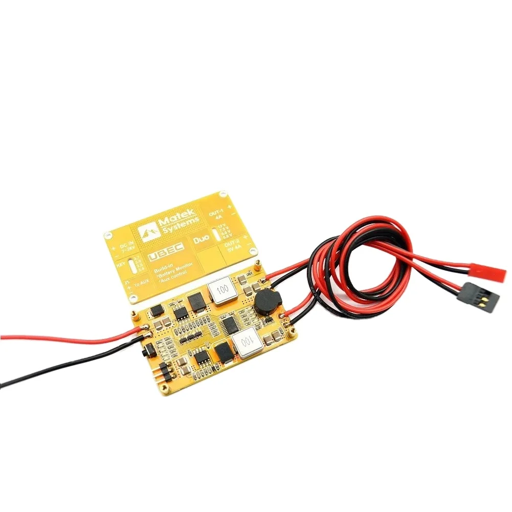 

For Matek System UBEC DUO 4A/5 ~ 12V & 4A/5V for RC Quadcopter RC Multi Helicopter UBEC Power Model APM/Pixhawk FPV DIY