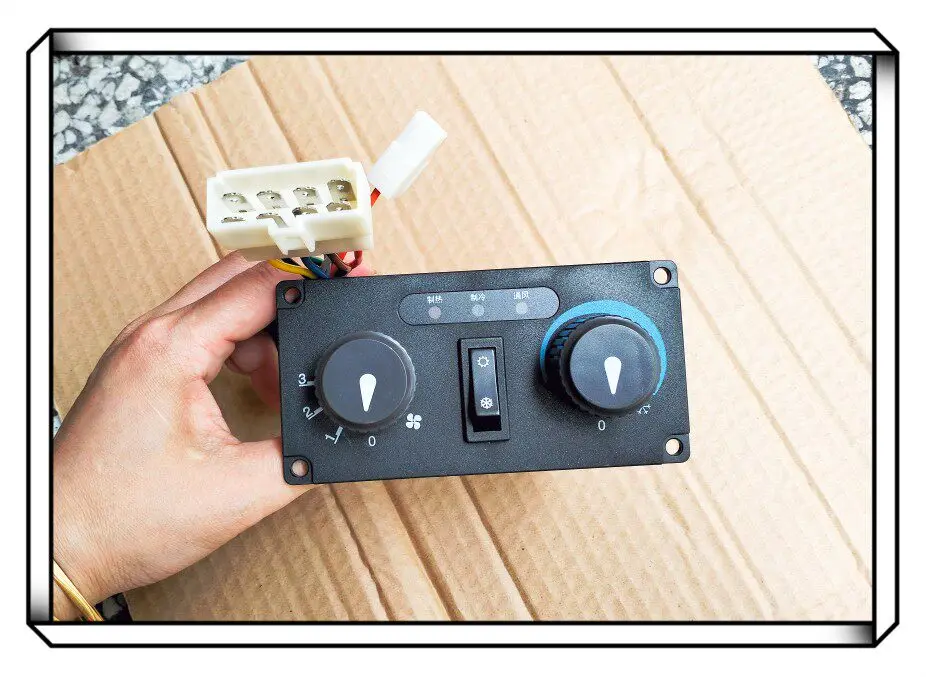 For Liugongs Crane,Air Conditioning Panel, Roller for Carters Electric Vehicle for Dongfanghongs Control Switch Original Factory