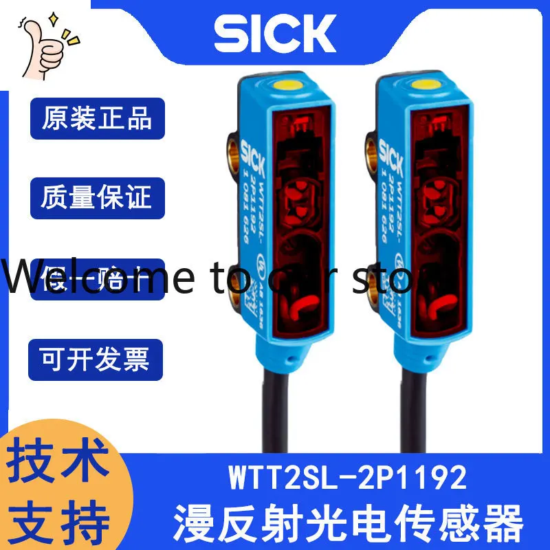 SICK WTT2SL-2P1192 Order Number 1081626 Diffuse Reflection Photoelectric Switch SICK Background Suppression