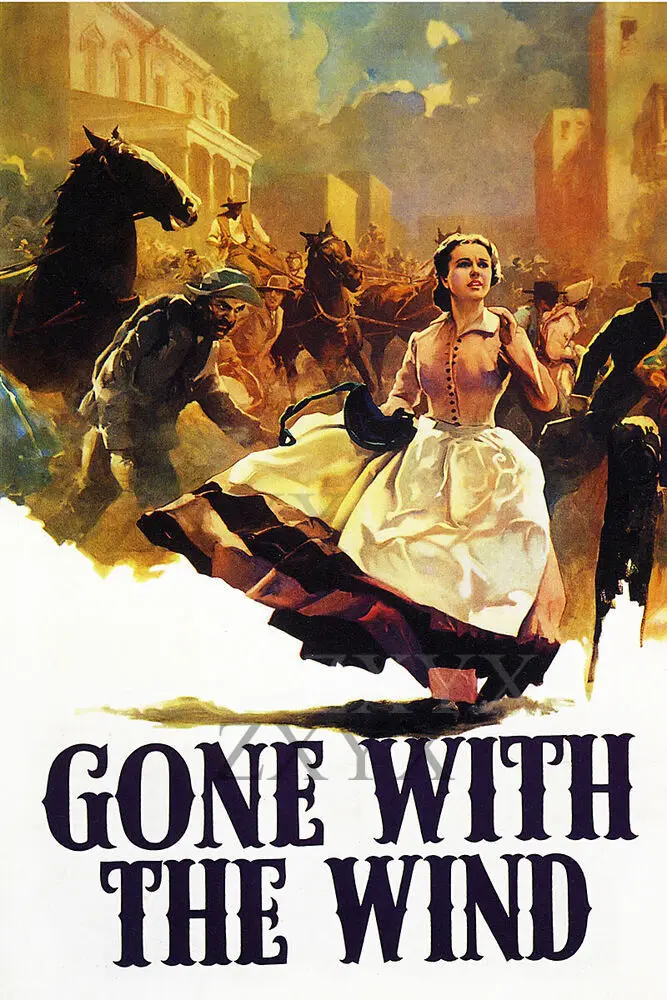 Gone with The Wind Vintage Movie Poster 2