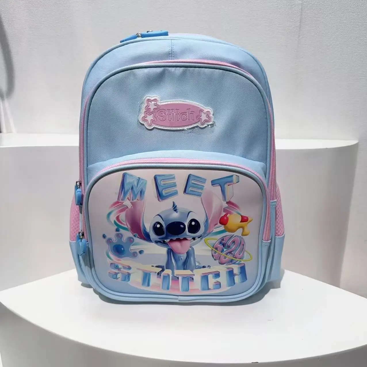 Disney New Boy Girl School Bag Spider Man Grade 1-3 Primary Student Shoulder Orthopedic Backpack Large Capacity Light Mochilas