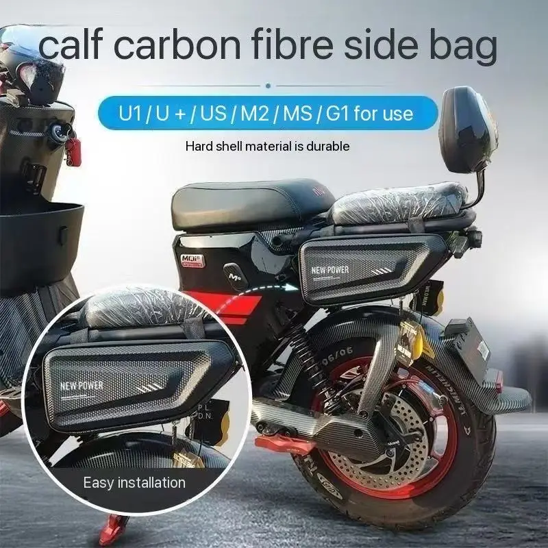 Motorcycle Side Frame Hard Shell Luggage Bags Waterproof Storage Accessory triangular Bag For Honda Rebel 250/300/500/1000 CMX