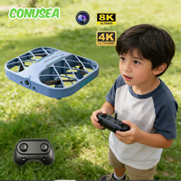 Children's drone boys toys Mini Drones with Camera Wifi Fpv Drones 4K 8K Remote Control Helicopter Plane Pocket UFO for kids