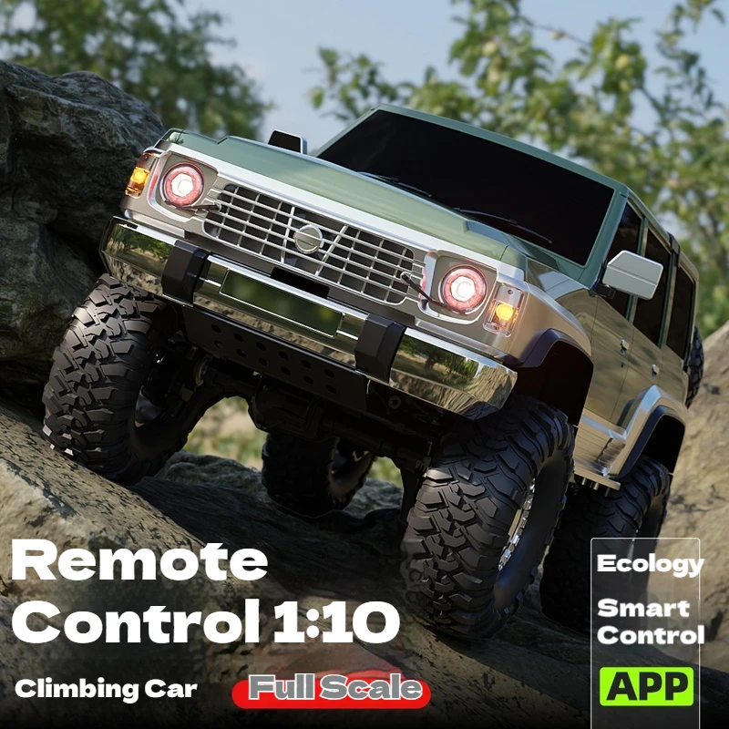 كوز الصنوبر الغابات دورية Y60 1/10 مقياس 4WD على الطرق الوعرة تسلق مركبة التحكم عن بعد الكهربائية RC نموذج محاكاة سيارة لعبة