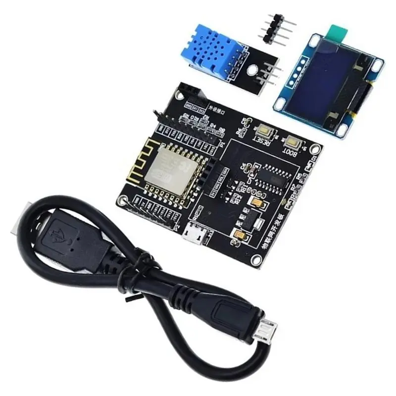 D1 MINI-Wireless WIFI Bluetooth Module Weather Station DIY Kit IOT Kits For Arduino 0.96 OLED Display