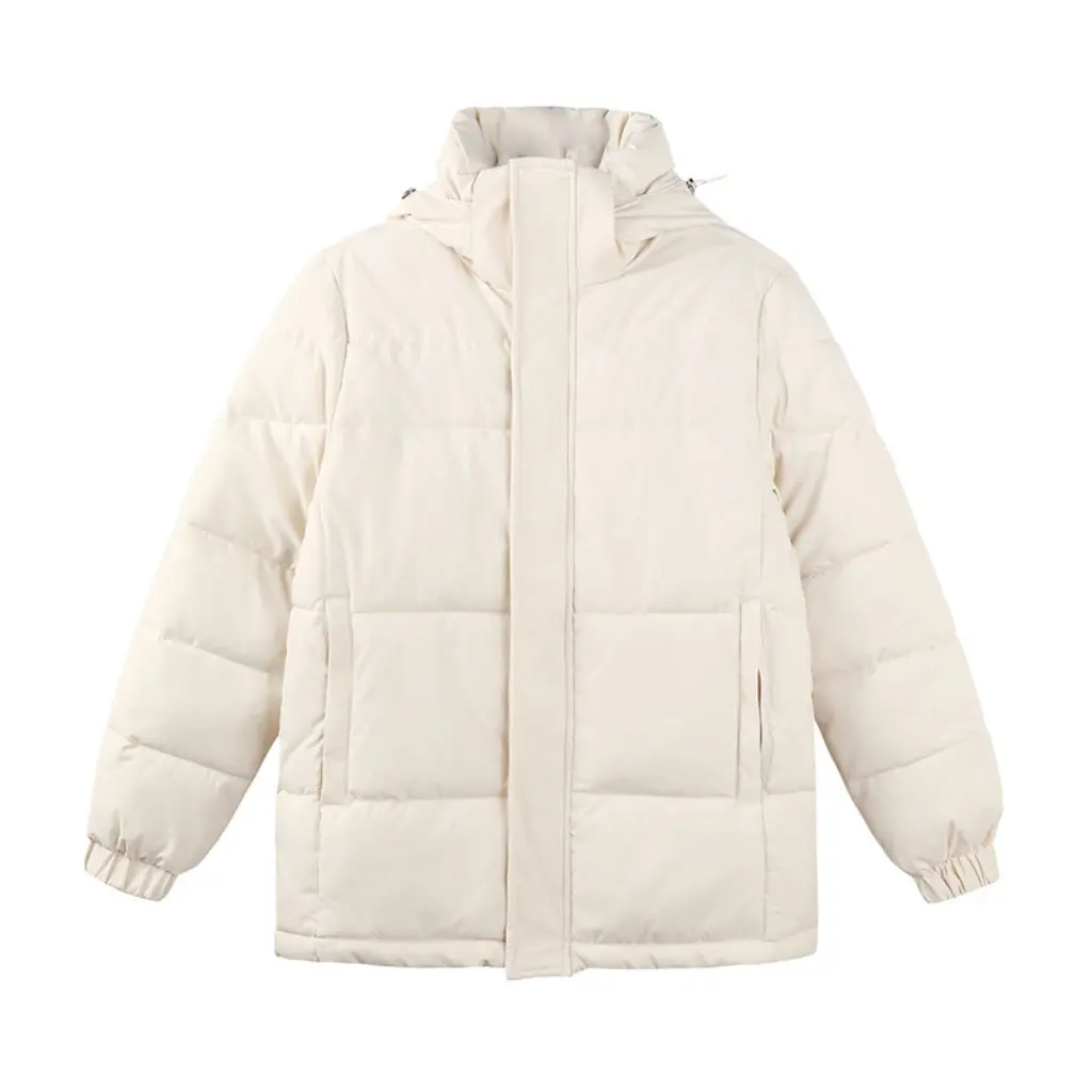 

Women's Short Puffer Cotton Jacket Bread Style Thickened Loose Fit Winter Outerwear Trendy Korean Version Down Coat