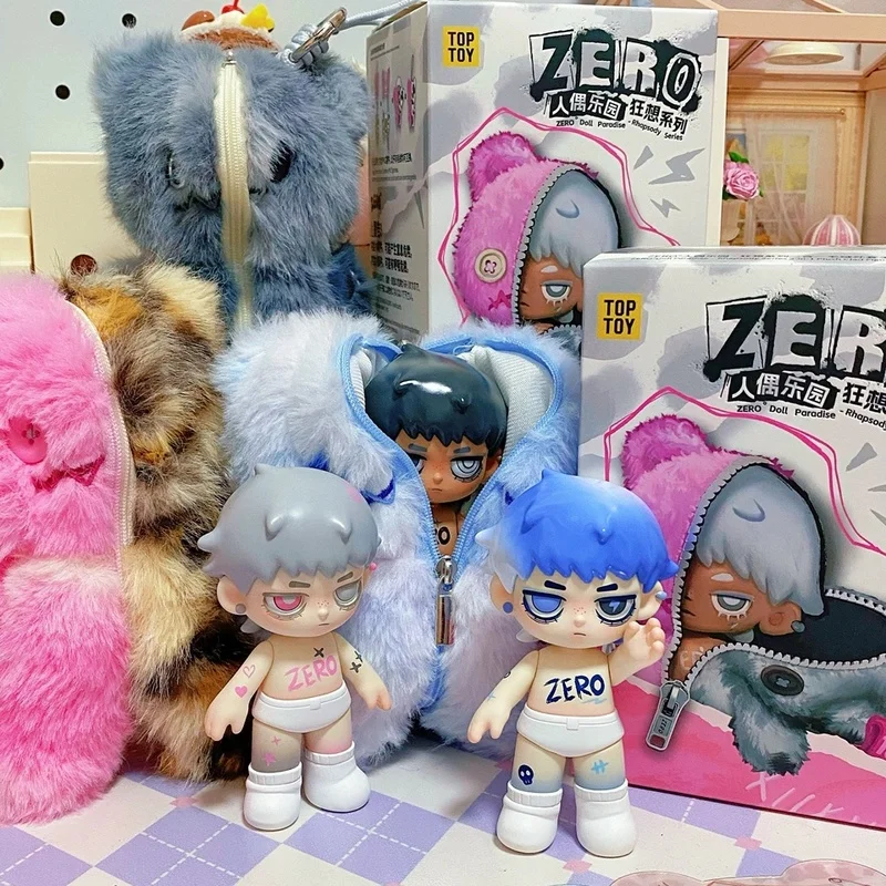 Original auf Lager TOPTOY Neu ZERO °   Doll Paradise Fantasy Series Vinylfigur 2-in-1 Blind Box Desktop-Sammlerstück Ornament Spielzeug