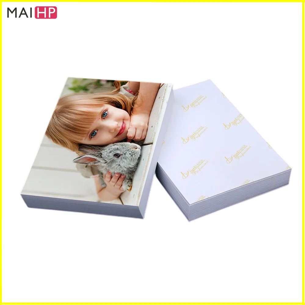 10 Sheets 4R High-Quality Inkjet Glossy Waterproof Glossy Photographic Studio Print 10x15 cm Photo Paper For Inkjet Photos