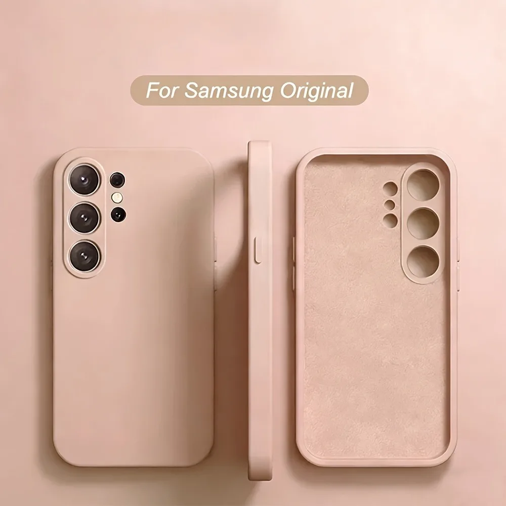 S26 Ultra Plus Hülle Flüssigsilikon Handyhülle für Samsung Galaxy S26 S25 S24 Ultra Plus S 26 Ultra Hüllen Stoßfeste Weiche Abdeckung – Detail 6