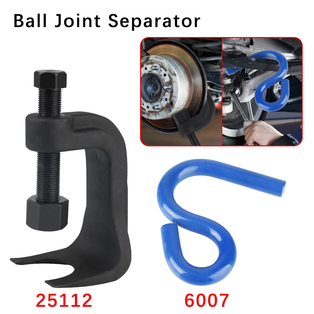 

Removal Tool 6007 Lower Control Arm Prying Tool for Cars Trucks SUVs 25112 Ball Joint Separator Automotive Repair Tools