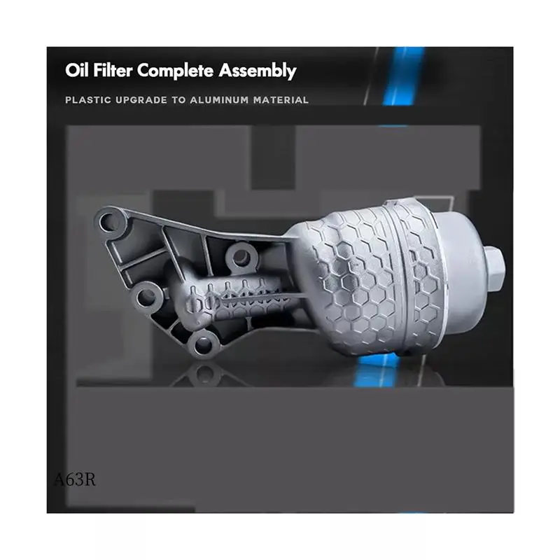

AR-26300-3LAA0 Upgrade Aluminum Oil Filter Assembly Kit Fit For Hyundai Palisade 2020-2024 Genesis G80 2017-20