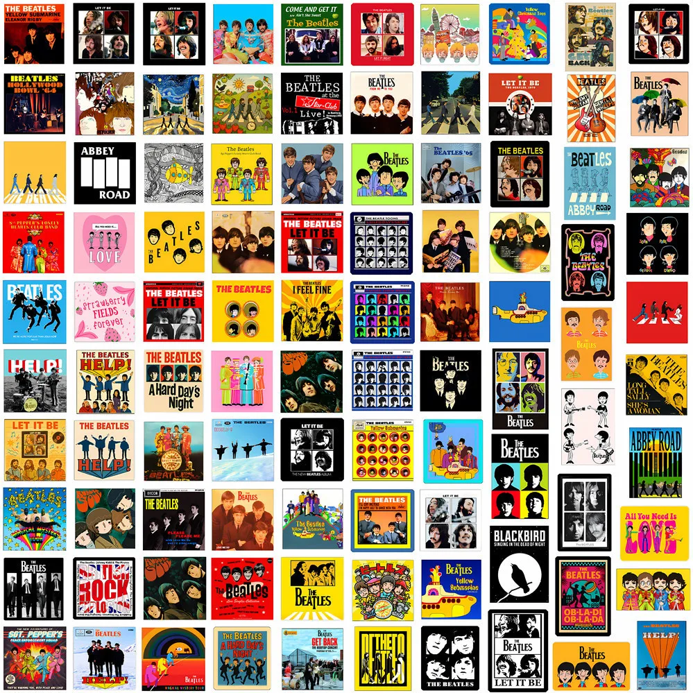 135 Stück The Beatles Season 3 Rock Mini-Aufkleber, DIY-Dekorationen für Notizbücher und Mobiltelefone, RecordingYourLife Store – Detail 3