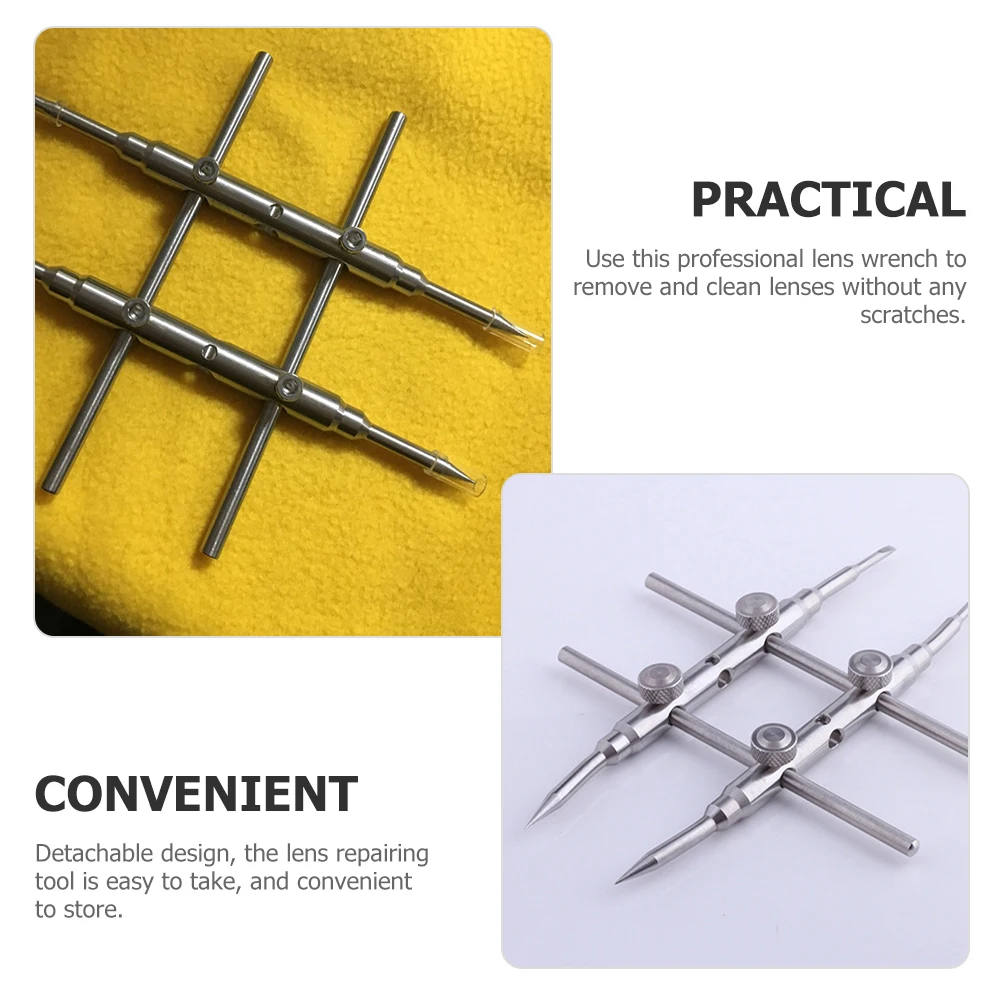 

Lens Repair Tools Removal Metal Camera Wrench Disassembly Spanner Repairing Kit