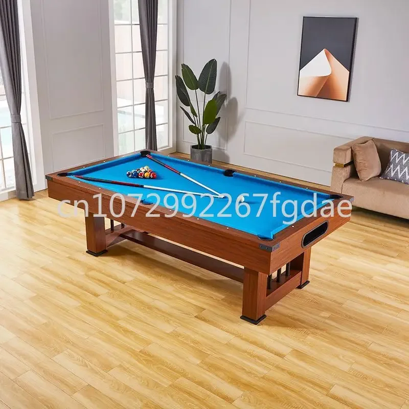 Marble Standard Adult Family American Black Eight Billiards Table 2-in-1 Table Tennis