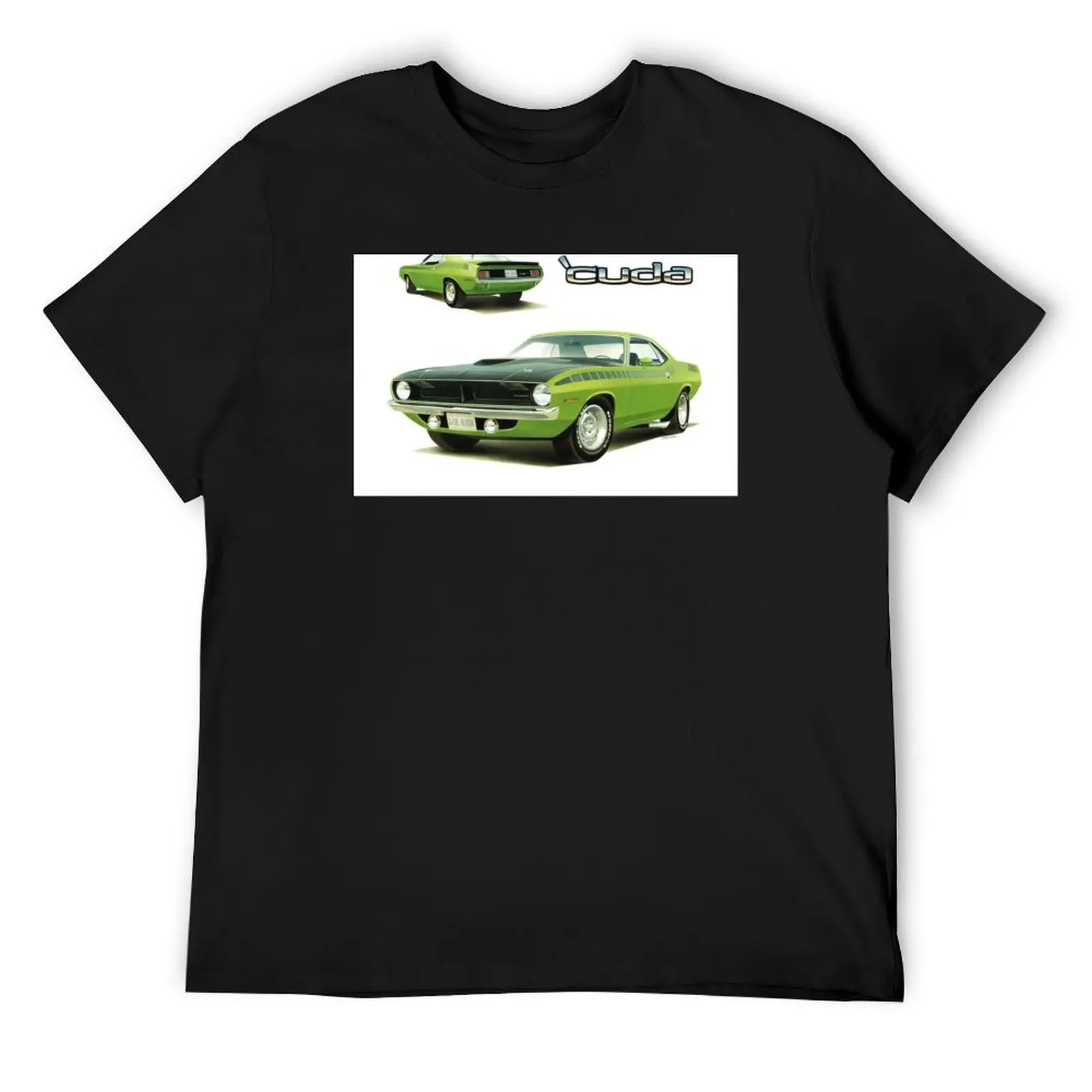 1970 Plymouth AAR Cuda T-Shirt man clothes heavyweights oversized t shirt anime plus size men clothing