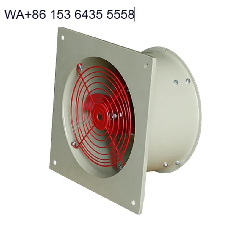 Lontu BFAG Series Explosion-Proof Axial Fan Stainless Steel Blades Dual Ball Bearing 220V/380V Customizable ODM/OEM