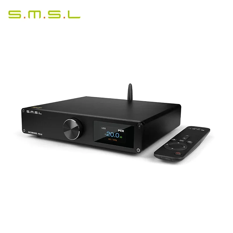 SMSL DO200 MKII Audio DAC ES9068AS*2 XMOS XU316 Bluetooth 5.1 MQA Full Decoding OPA1612*5 Op Amp DSD512 768KHZ 32Bit CD Decoder