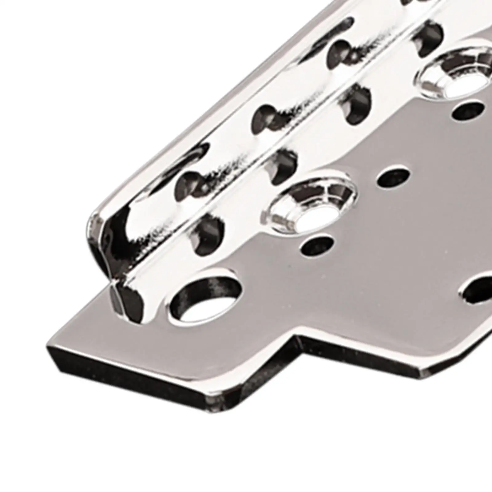 Chrome Tremolo Bridge Plate for 6-String Electric Guitars - High-Quality Upgrade