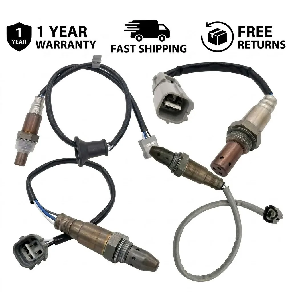 

4Pcs Upstream Downstream O2 Oxygen Sensor Set For Toyota Sienna 3.5L V6 FWD 2012-2015 Lambda Air Fuel Ratio Kit 12V
