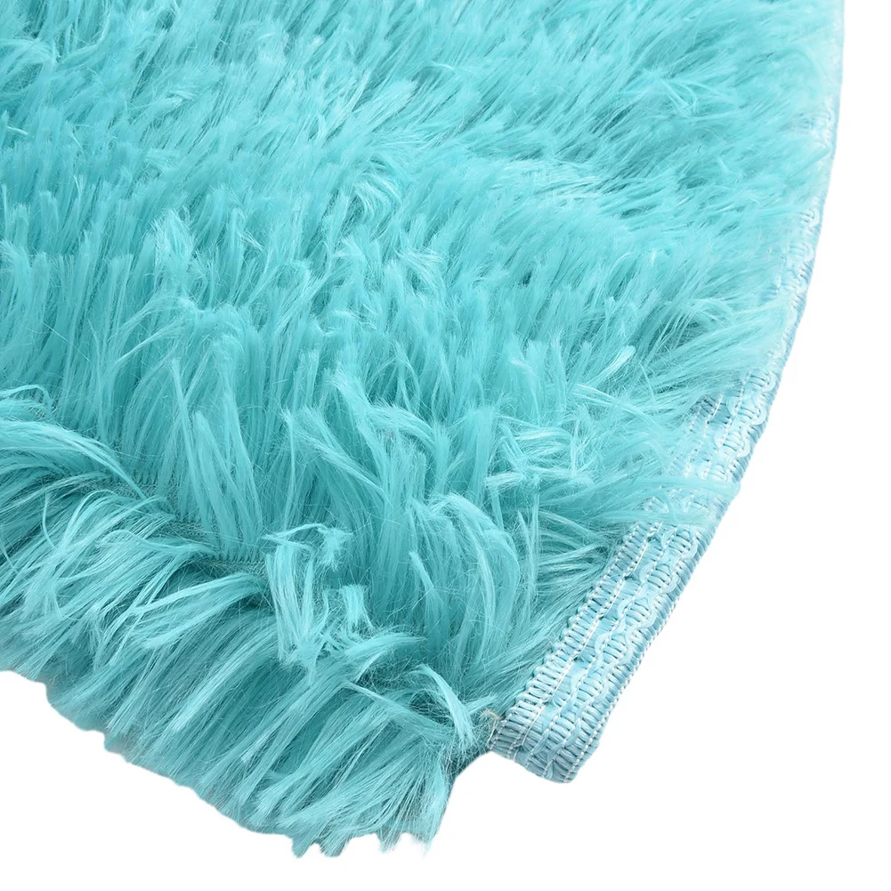 Soft Large Shaggy Rug with Non Slip Backing for Living Room and Bedroom Comfortable Floor Carpet Mat Designed to Enhance Safety