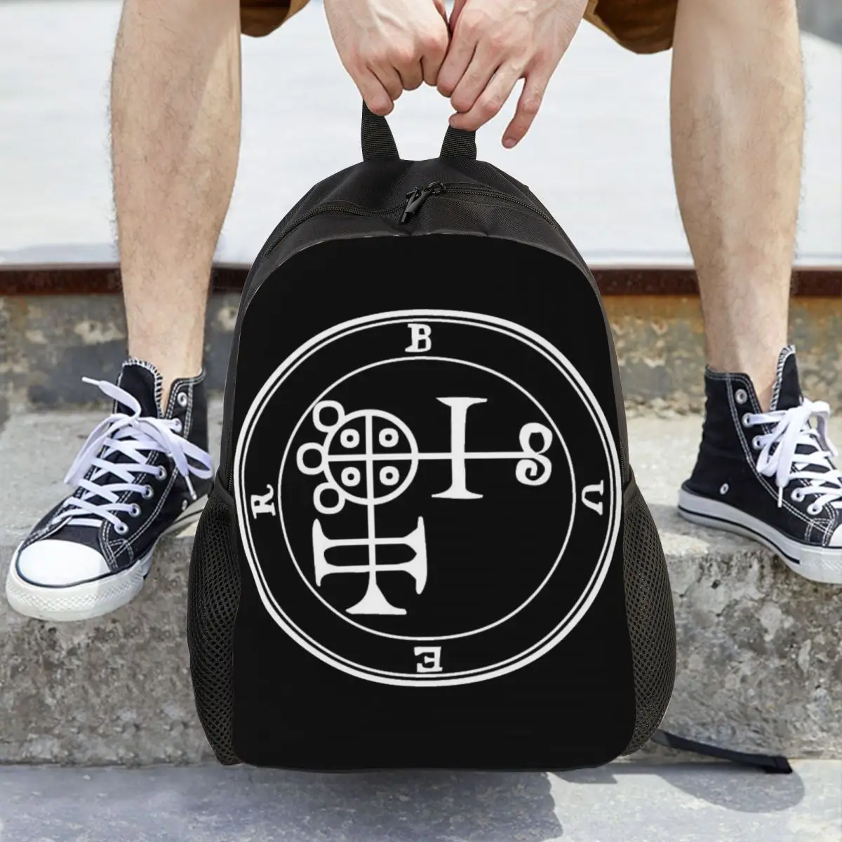 حقيبة ظهر Demon Buer Seal رائجة البيع Daypack سعة كبيرة للأطفال حقيبة كتب مدرسية حقائب كتف للرجال والنساء
