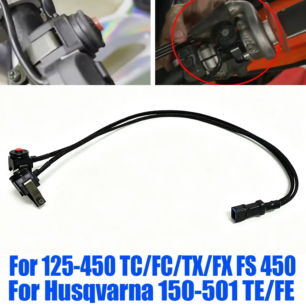Motorcycle Start Ignition Kill Switch Starter Horn Button 2023-2025 For Husqvarna TE FE TC FC TX FX 125 250 300 350 501 450 FS