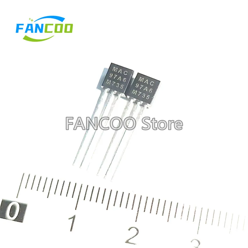 10PCS MAC97A6 TO-92 400V 1A MAC97A8 600V Original Transistor Copper foot