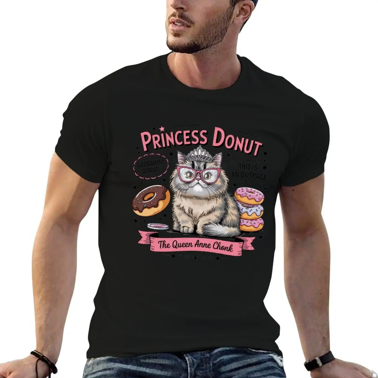 

Cute Cat Moments Vintage T-Shirt man t shirt graphic cotton t shirt man T-Shirt