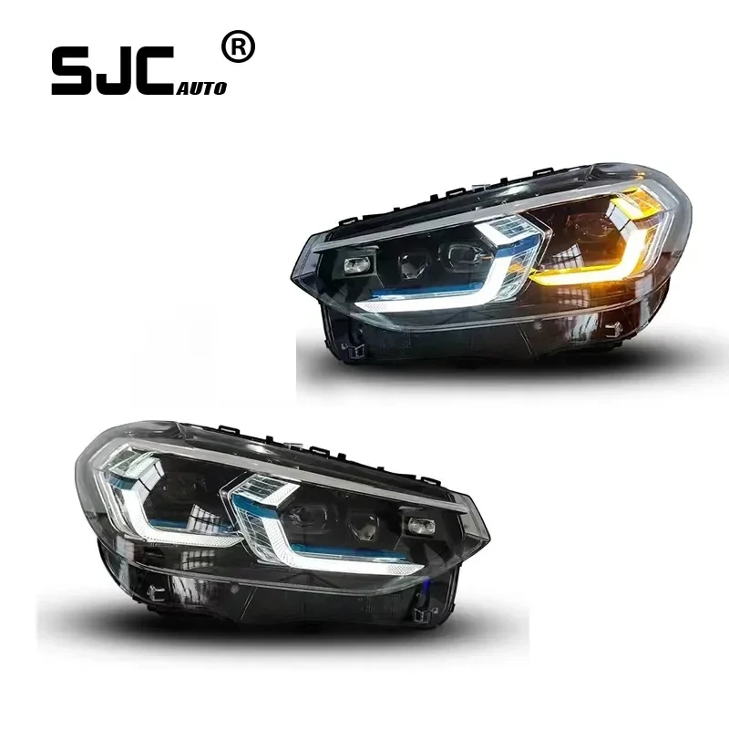 

SJC Auto Fit For BMW X3 G01 G08 LED Headlights Assembly 2018-2021 Old Modified New LED Front Headlights High-quality