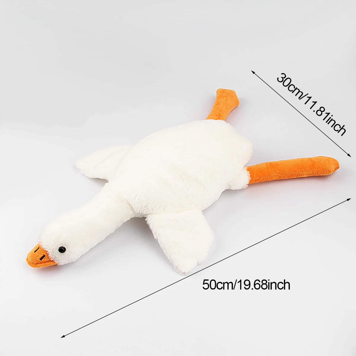 50cm Goose Plush Toy Soft Stuffed Animal Couch Pillow Bed Decor Gift for Kids Girls Women Birthday image 6