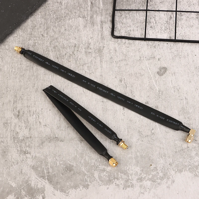 لهوائي محول محطات الأسلاك نافذة مسطحة/ممر الباب من خلال كابل محوري RF RP-SMA ذكر إلى كابل تمديد SMA