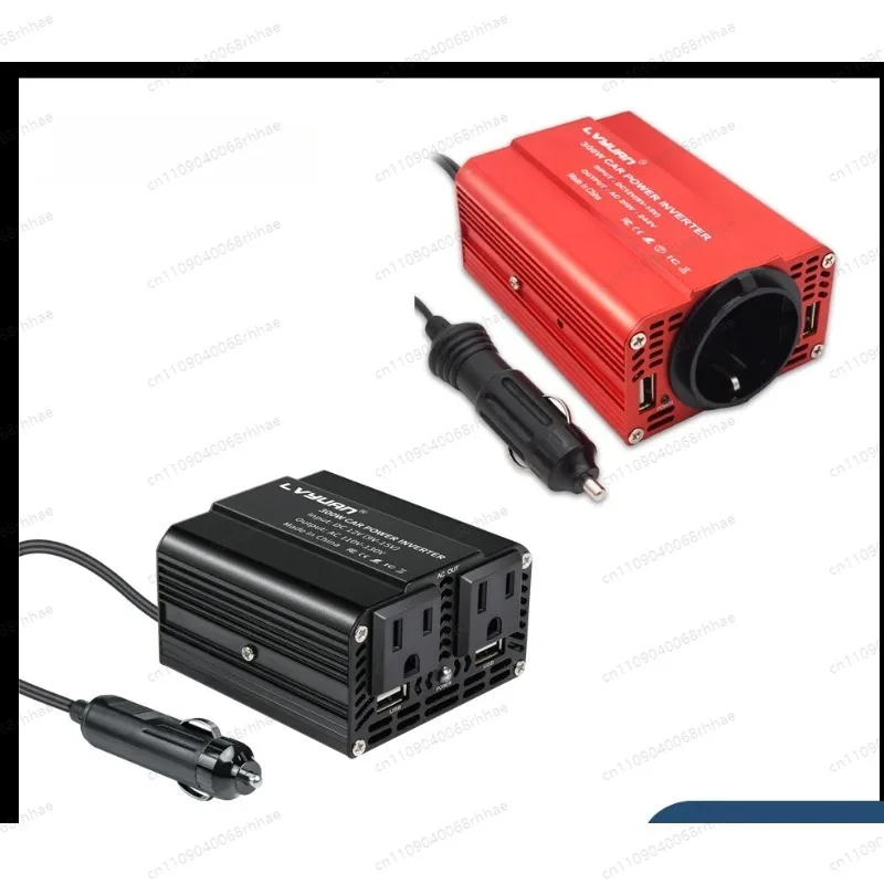 

300W Car Power Inverter DC 12V To AC 110V 220V Dual USB Car Adapter Converter Auto Charger Modified Sine Wave EU US Socket