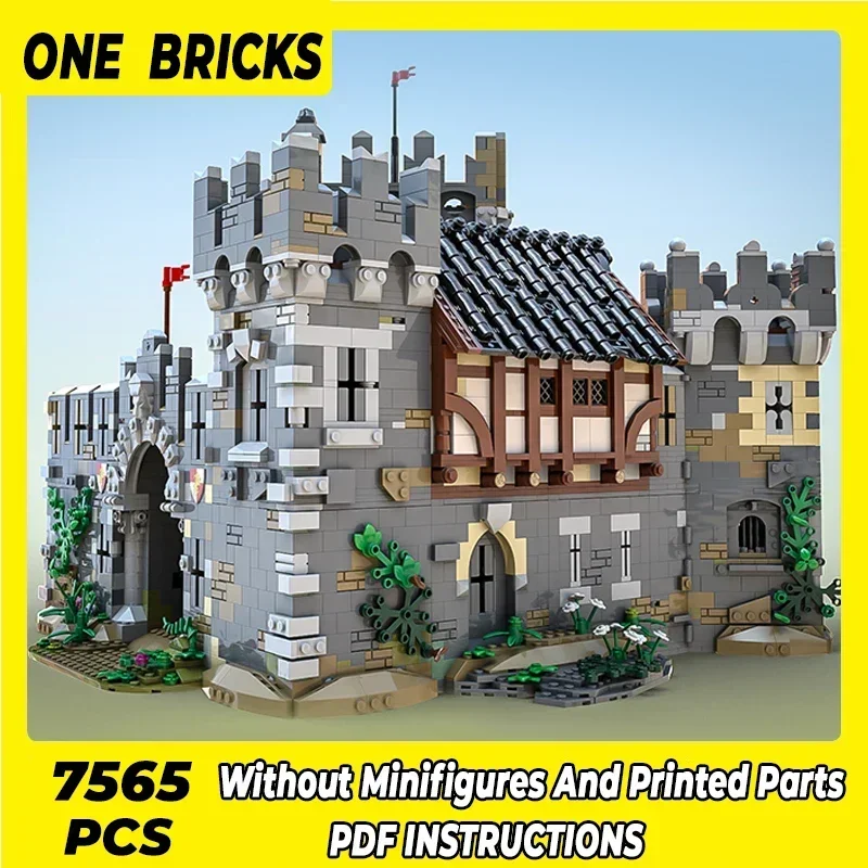 MOC-Briques de construction de modèle de réfrigérant militaire, château des Lions, blocs modulaires technologiques, cadeaux de Noël, jouets de bricolage, ensembles d'assemblage