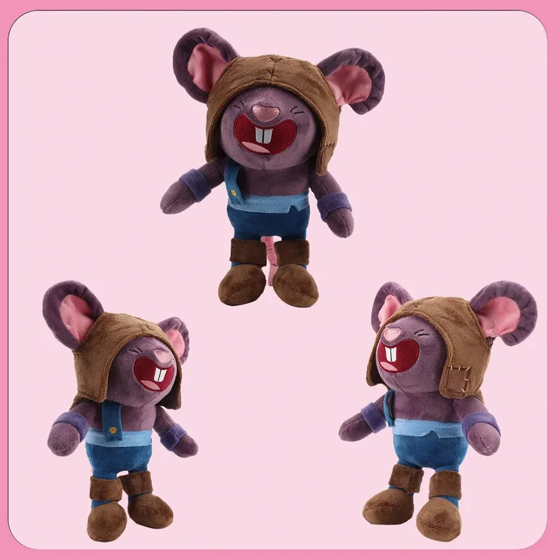 

30cm Game peripheral Mouse Plush Toy Movie and Tv Stuffed Animals Cute Mouse Plush Doll Toys for Kids Birthday Gift Room Decor