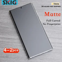 Matte Hydrogel Film For Samsung Galaxy S24 S23 S22 S21 S20 Ultra Plus No Fingerprint Screen Protector Not Tempered Glass