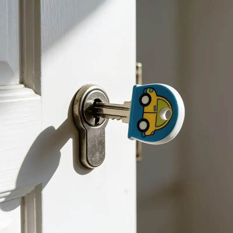 *5/10/20pcs Silicone Key Protective Cover Key Decorations Key Organizer Flexible Identifiers Suitable For All Kinds Of Door Keys