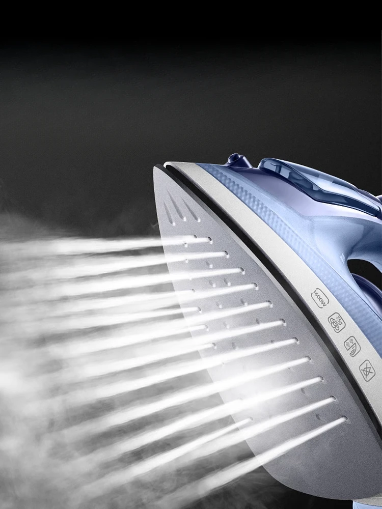 Профессиональный паровой утюг с 5 настройками температуры, сверхмощный отпариватель для одежды, компактная ручная гладильная машина для сухой/влажной уборки